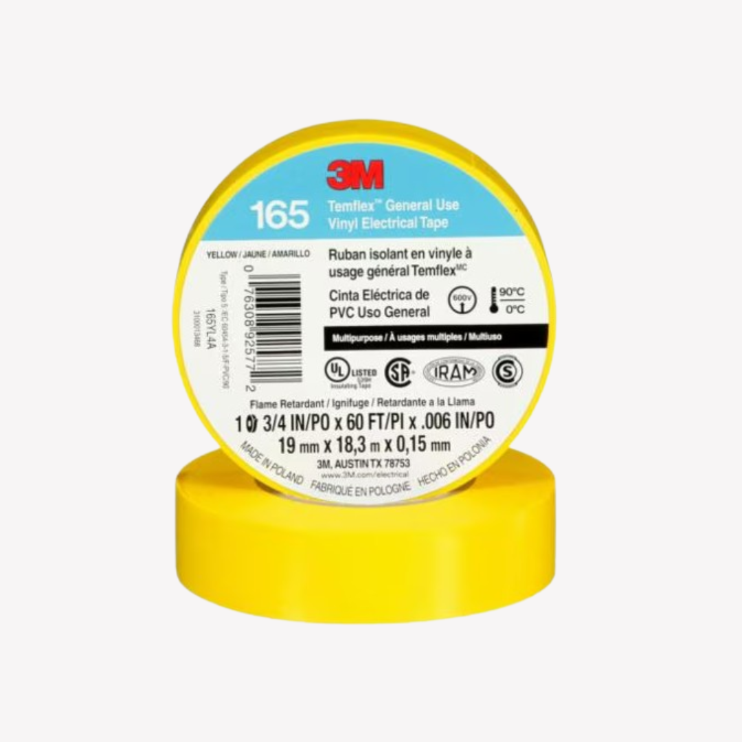 CINTA AISLANTE 18MM X 18 MTS