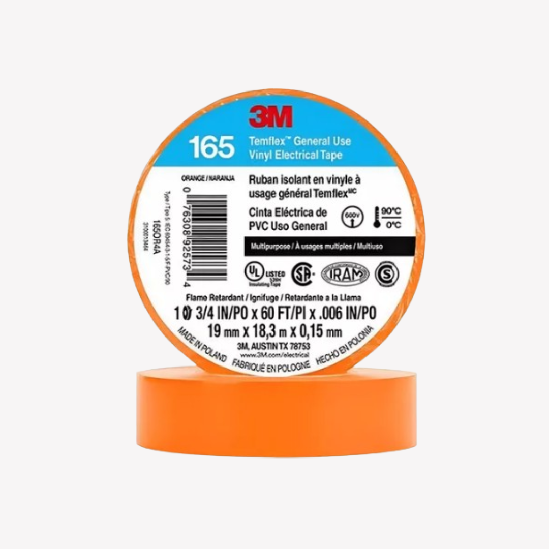 CINTA AISLANTE 18MM X 18 MTS