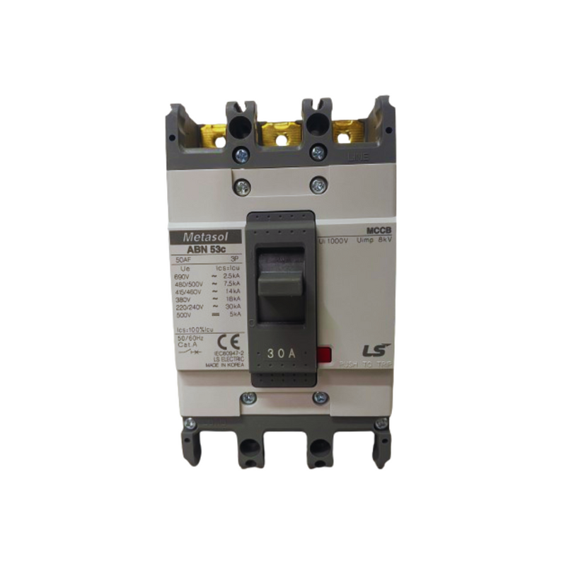 00199 BREAKER INDUSTRIAL DE 3X30 AMP LS