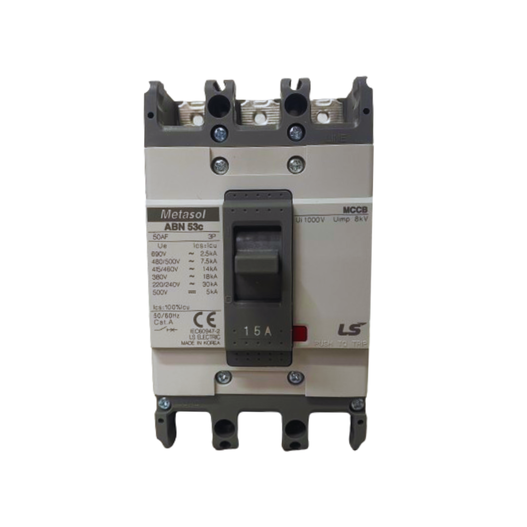 BREAKER INDUSTRIAL DE 3X15 AMP LS