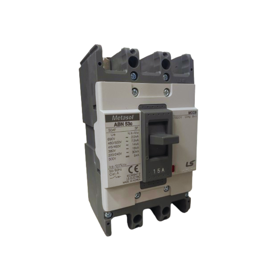 BREAKER INDUSTRIAL DE 3X15 AMP LS