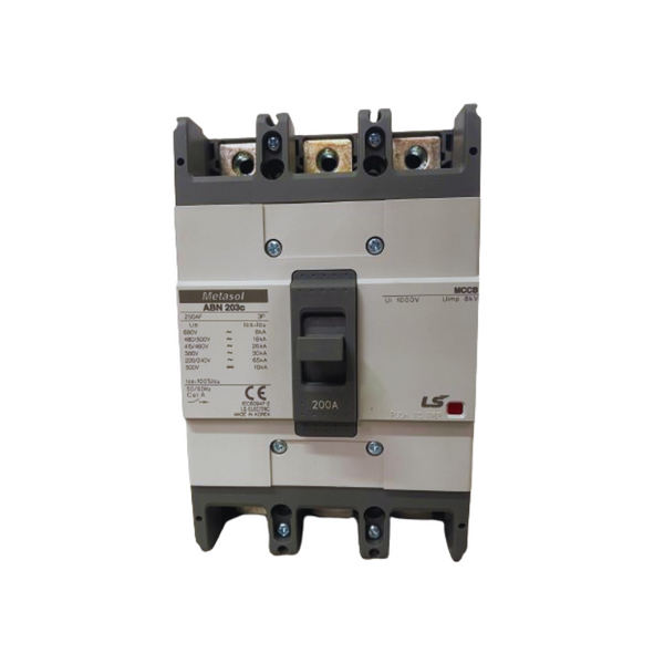 00196 BREAKER INDUSTRIAL DE 3X200 AMP LS