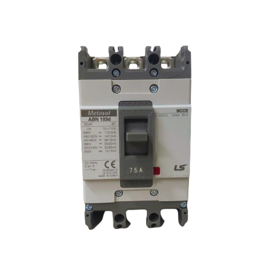 BREAKER INDUSTRIAL DE 3X75 AMP LS