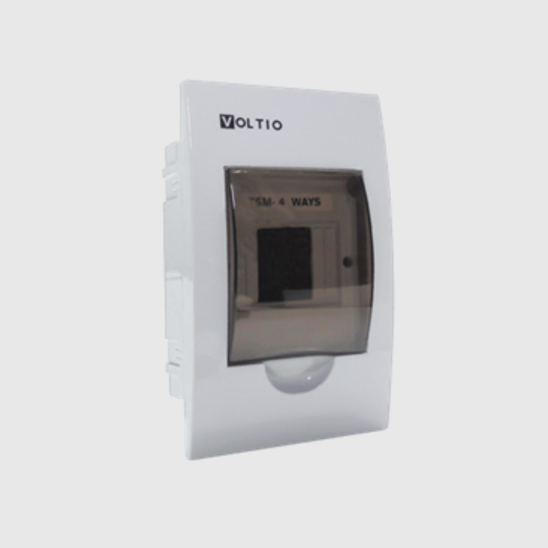 CAJA DE DISTRIBUCION MCB DE INCRUSTAR DE 4P CON TAPA