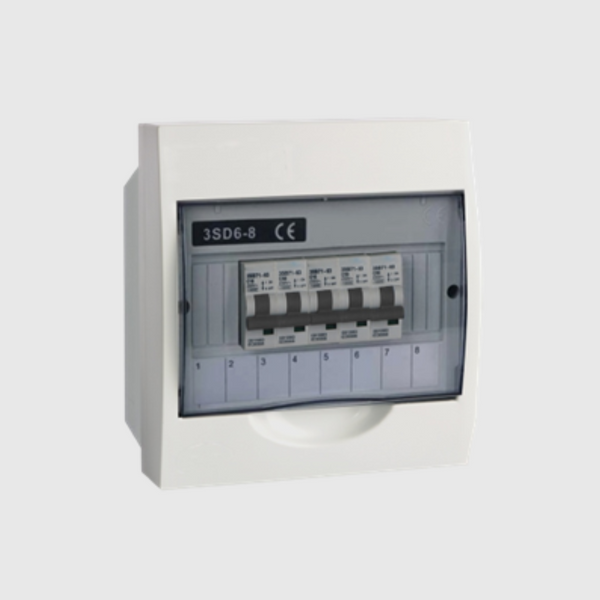 CAJA DE DISTRIBUCION MCB DE INCRUSTAR DE 8P CON TAPA