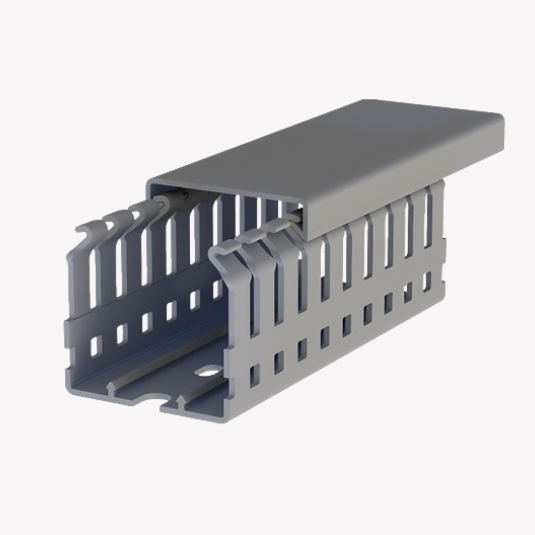 CANALETA 40x40mm RANURADA - 2 MTS C/T