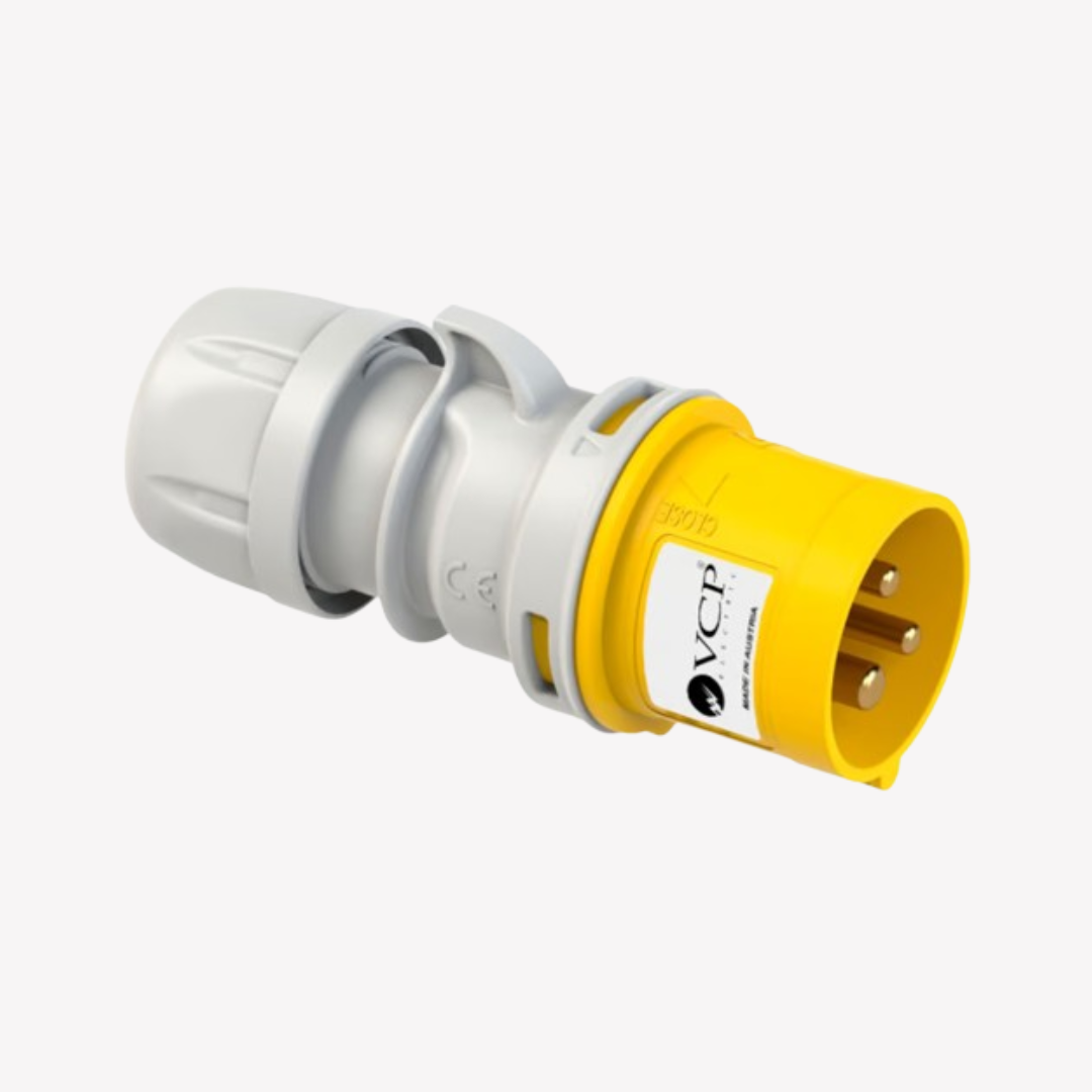 CLAVIJA 2P+T 32A 110V AMARILLA