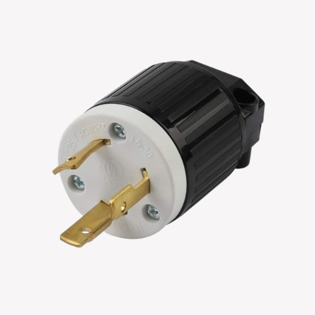 CLAVIJA DE SEGURIDAD 30 AMP 125 VAC 2P+T NEMA L5-30