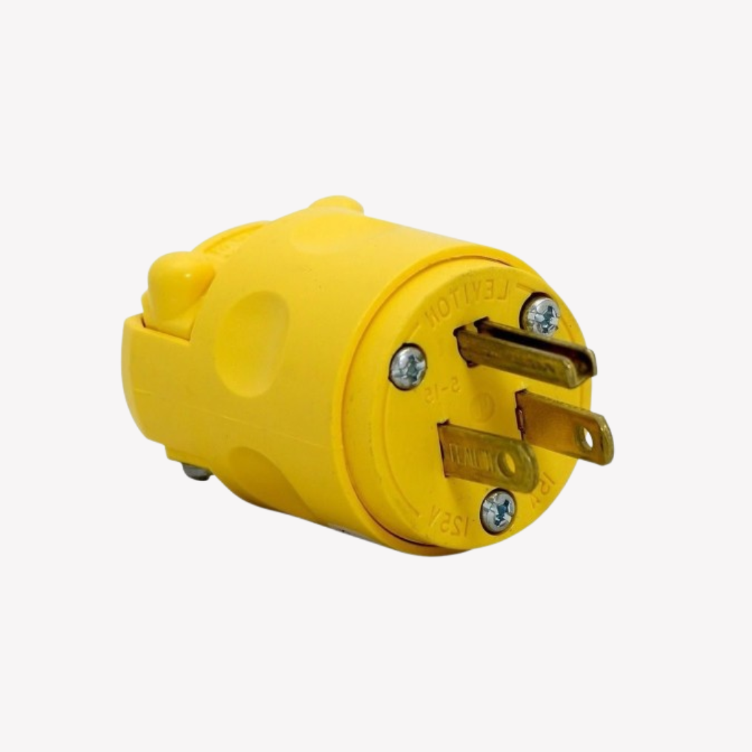CLAVIJA LEVITON INDUSTRIAL DE 15 AMP 125V