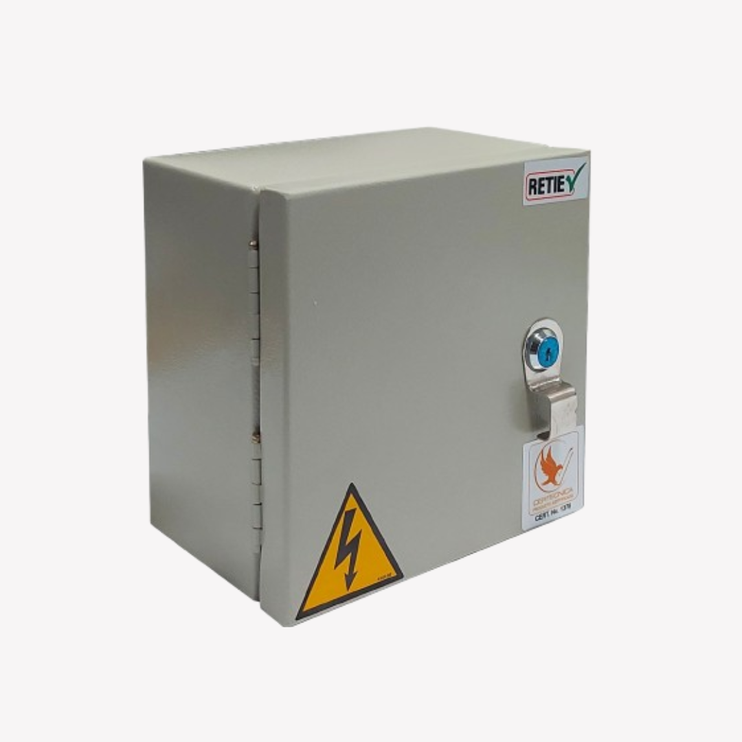 COFRE 30*25*20 RT TIPO EXTERIOR IP 55 LAMINA COLD ROLLER C.18