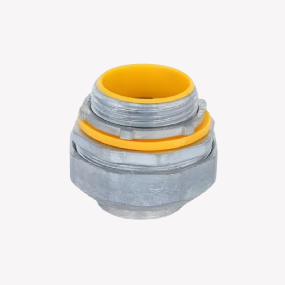 CONECTOR RECTO PARA CORAZA METALICA DE 1"