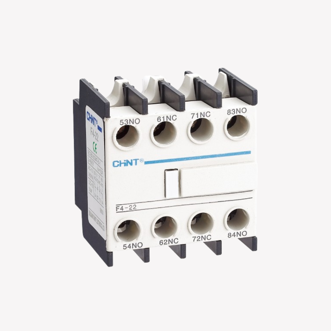 CONTACTO AUXILIAR FRONTAL PARA GUARDAMOTOR  CHINT 1NA+1NC