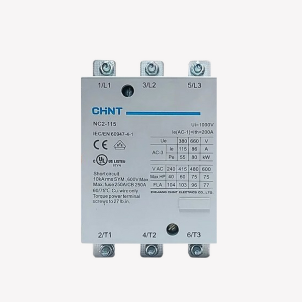00488 CONTACTOR NC2-115 CHINT REF 00870