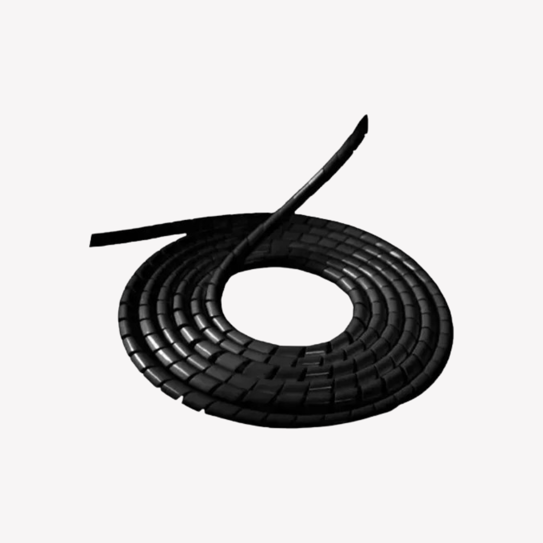 ESPIRAL 12mm (5y24 CABLES 16AWG) 1/2" NEGRO