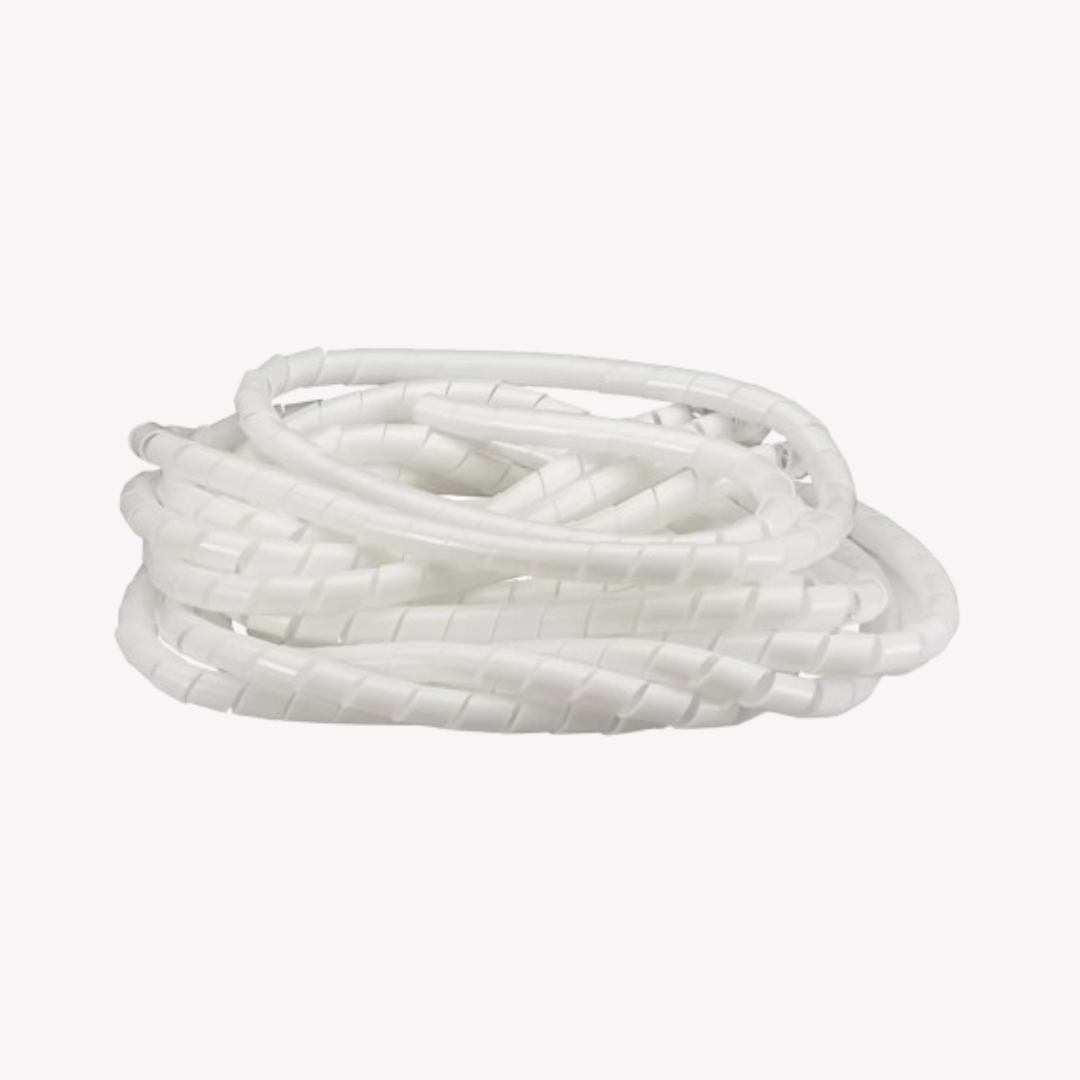 ESPIRAL 25mm (24y60 CABLES 16AWG) 1" BLANCO