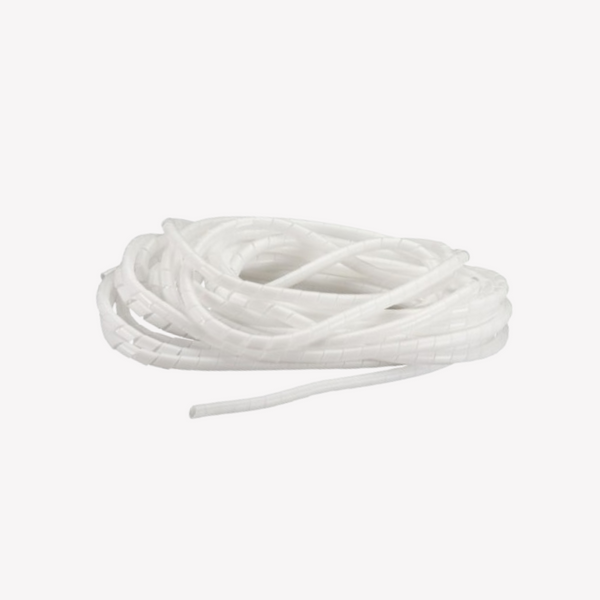 ESPIRAL 9mm (3Y8 CABLES 16AWG) 3/8" BLANCO