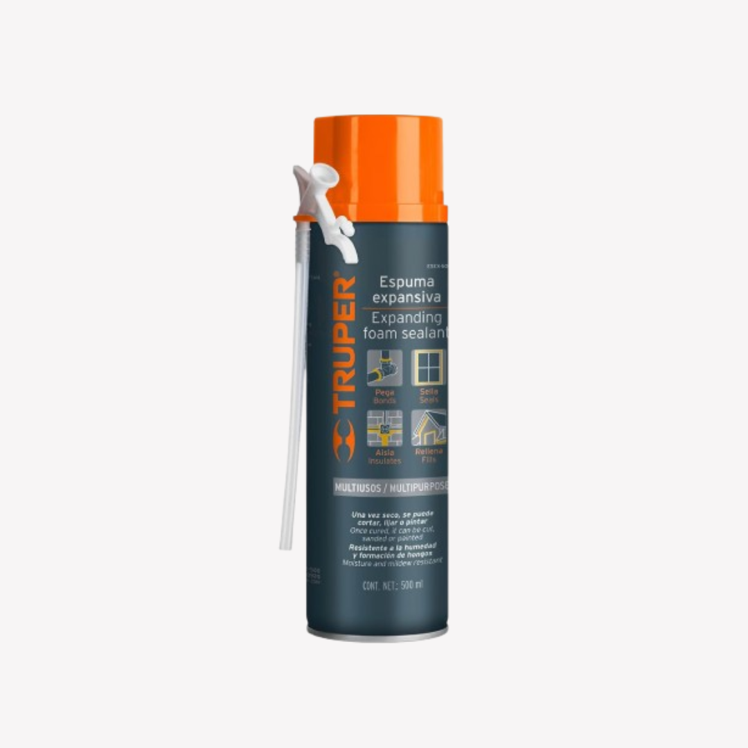 ESPUMA EXPÁNSIVA  500 ml  TRUPER