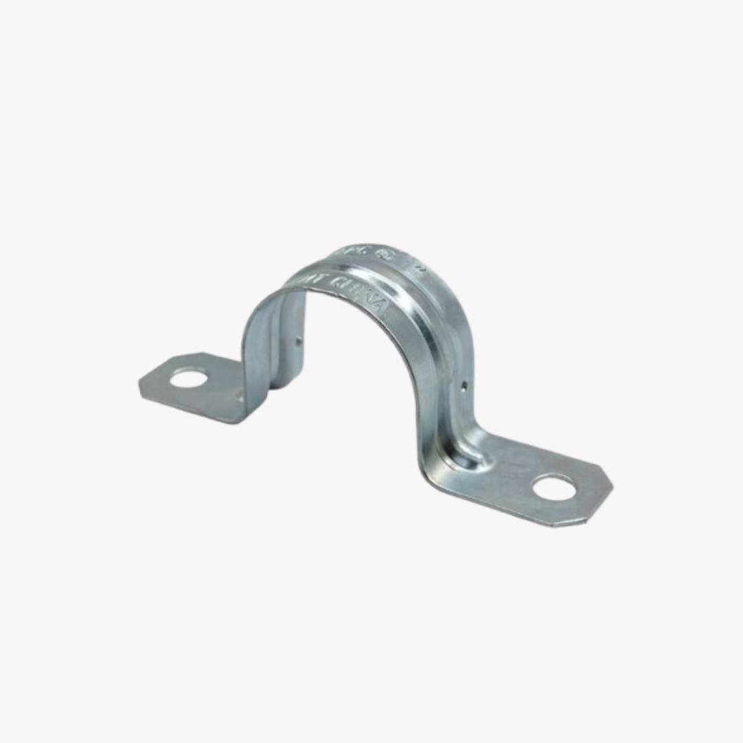 GRAPA GALVANIZADA 1" DOBLE OJO EMT