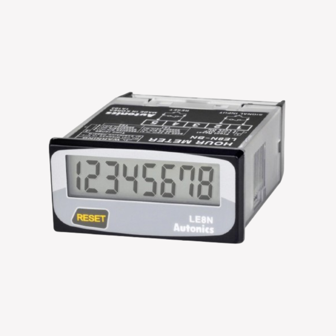 HOROMETRO DIGITAL DE 8 1-999999 SEG AUTONICS