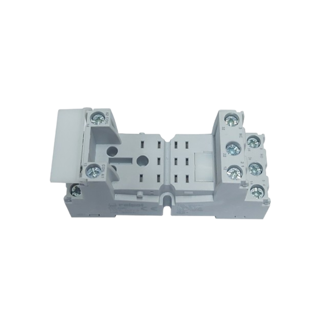BASE PARA MINI RELEVO DE 11 PINES PATA PLANA RELPOL