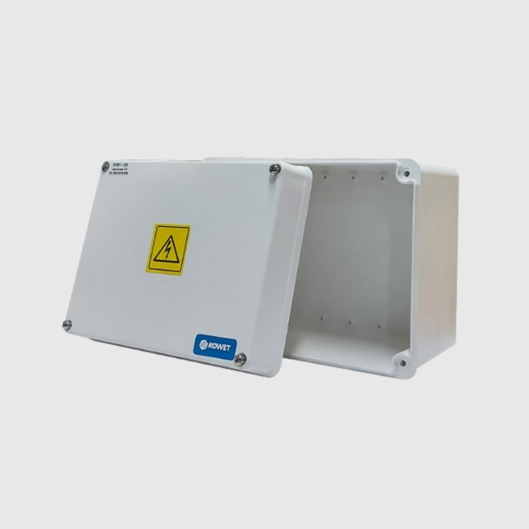 CAJA DE PASO BLANCA  DE 163X214X135 IP65 KOWET