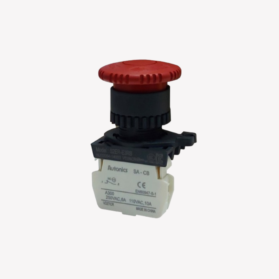 PARO DE EMERGENCIA PLASTICO AUTONICS (GRANDE)