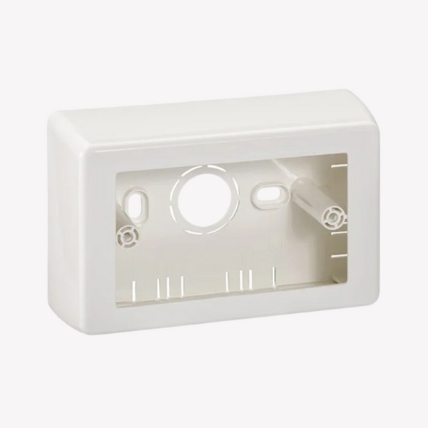 CAJA SOBREPONER TOMA BLANCA 40MM DEXSON/ALDER