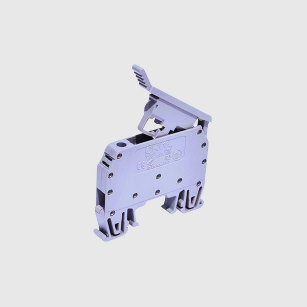 BORNERA PORTAFUSIBLE 5X20mm MONTAJE EN RIEL