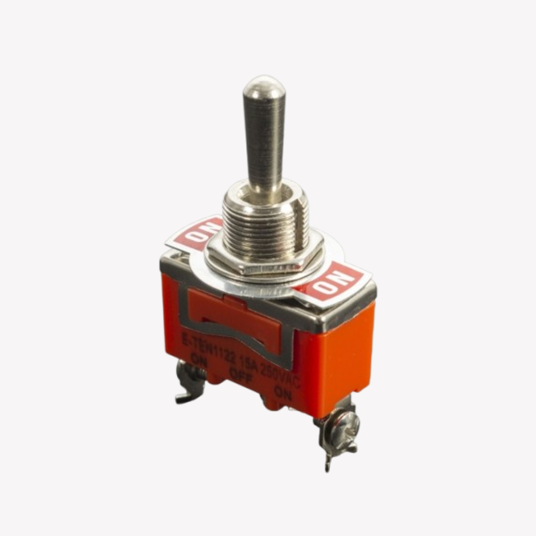 INTERRUPTOR DE CODILLO 0-1 2 TORNILLOS 15A 250V