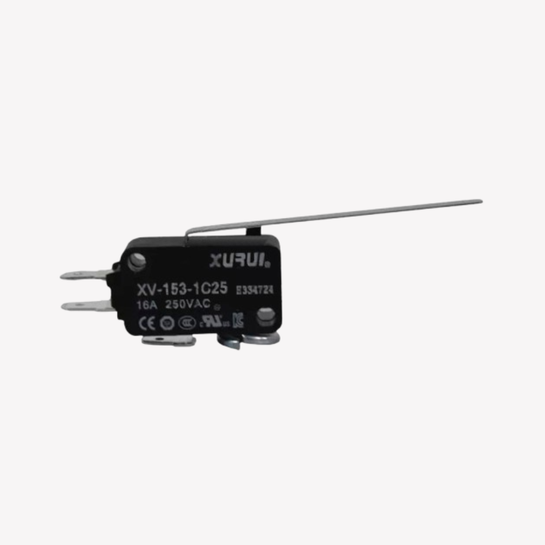 MICROSWITCHES TIPO MINIATURA PALANCA LARGA 16A 250V CONMUTABLE
