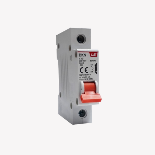MINI BREAKER 1X10 AMP 6KA LS