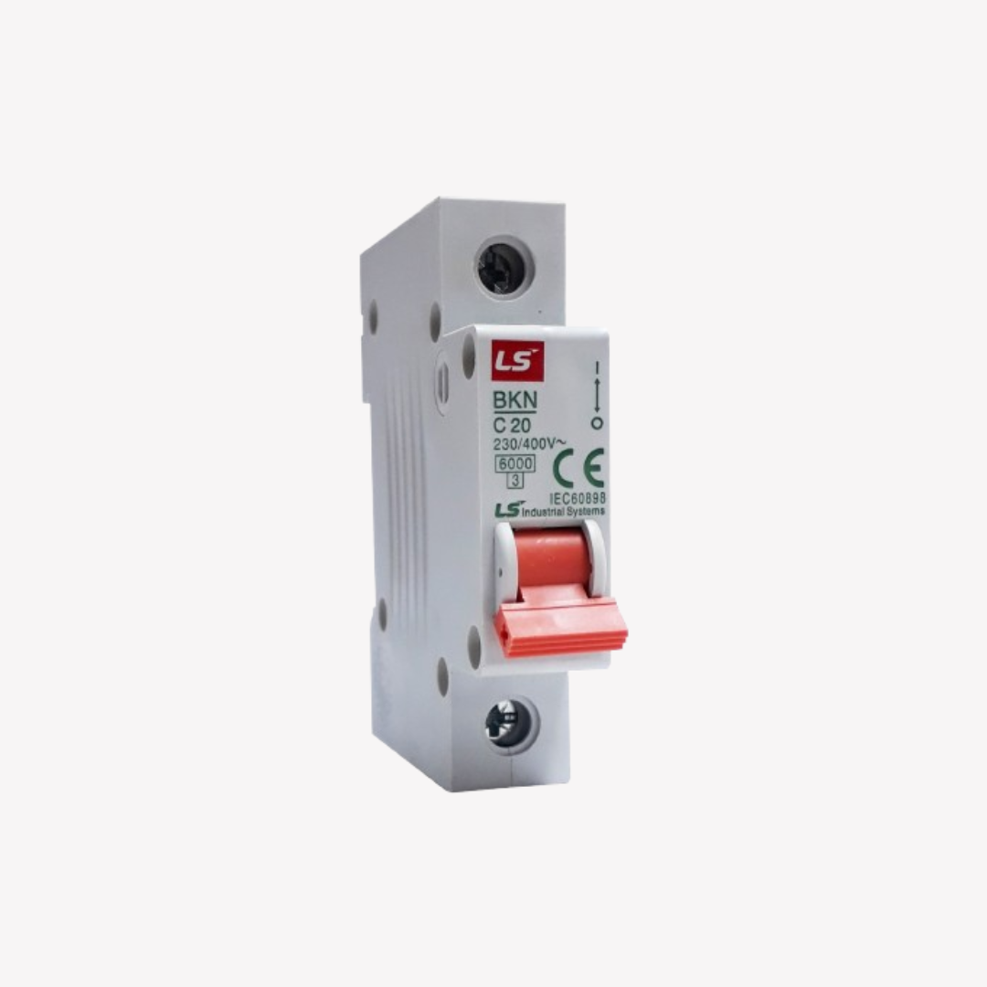 MINI BREAKER 1X20 AMP 6KA LS