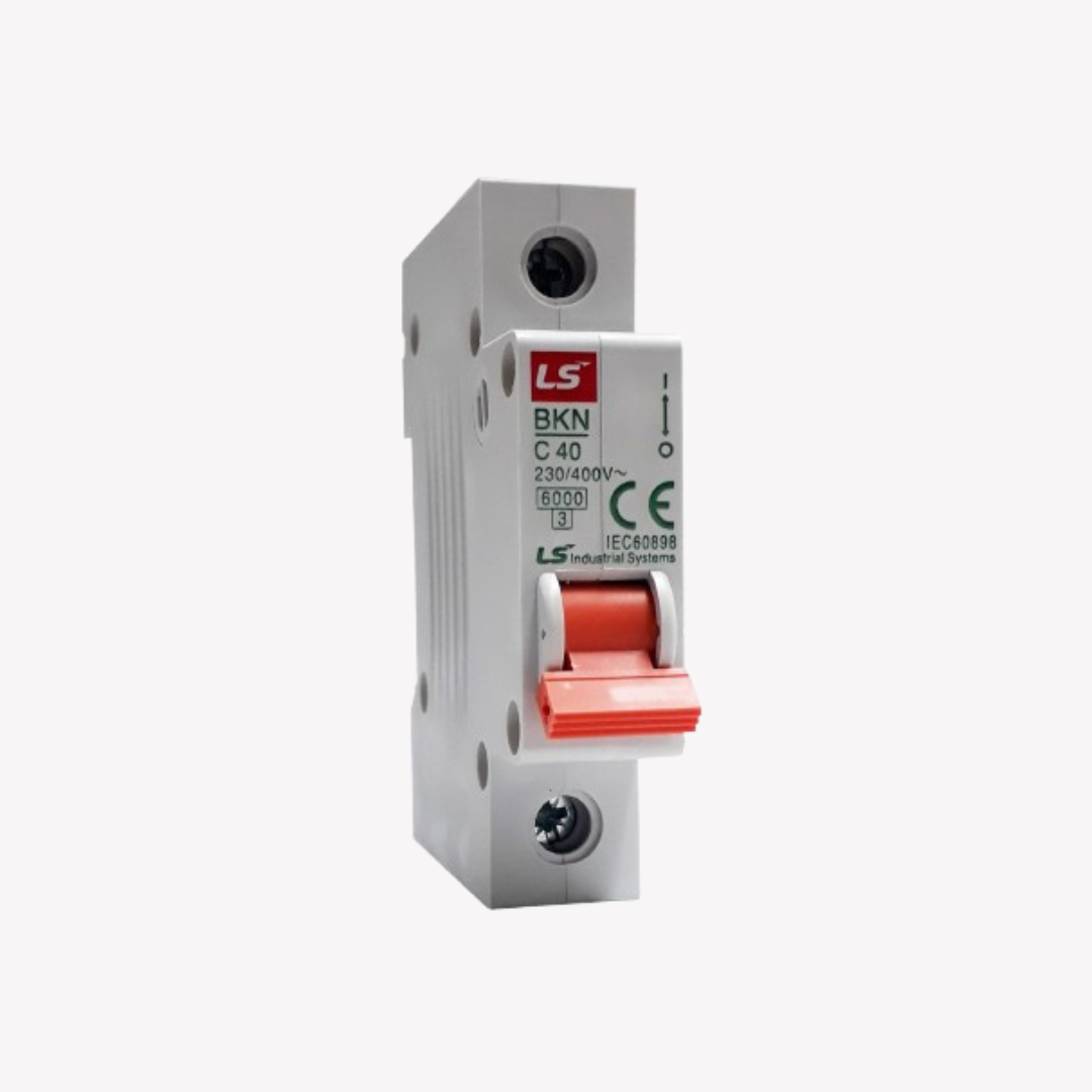 MINI BREAKER 1X40 AMP 6KA LS