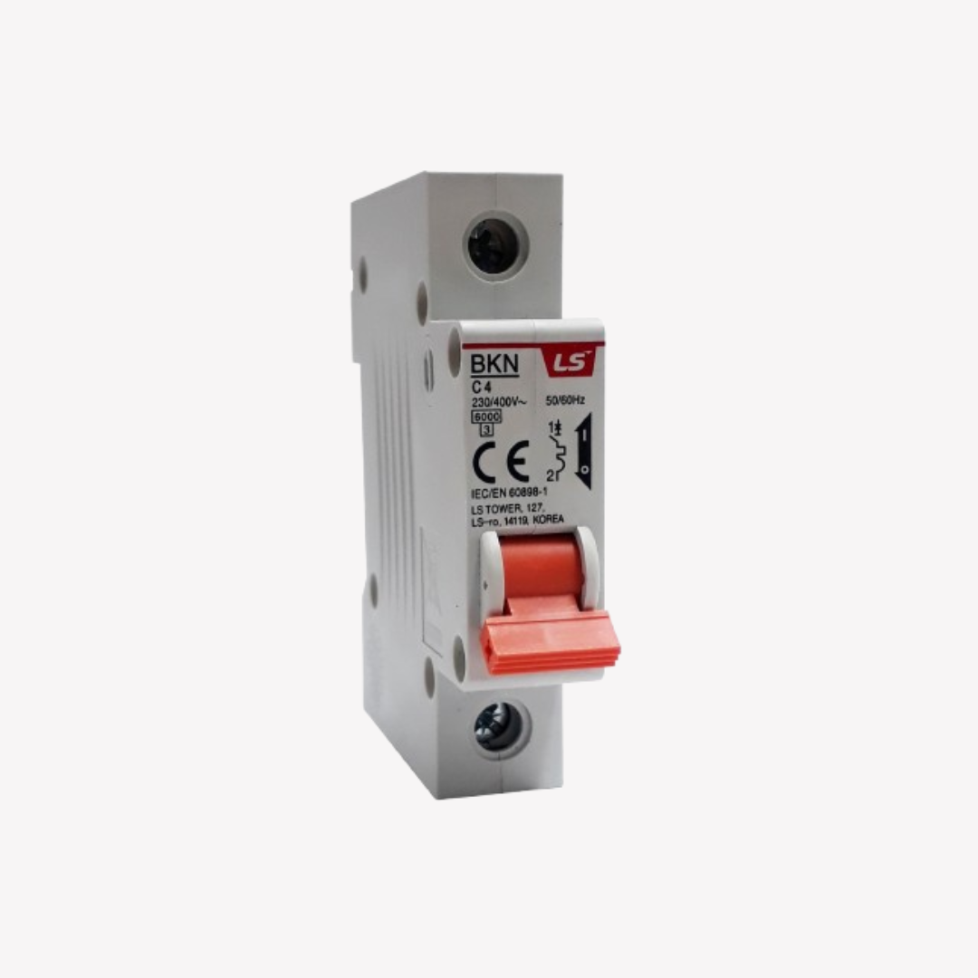 MINI BREAKER 1X4 AMP 6KA LS