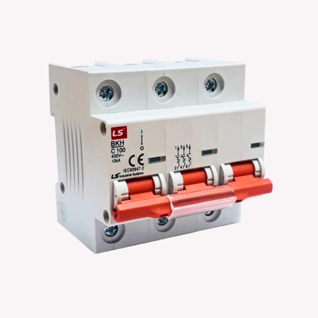 MINI BREAKER 3X100 AMP 10KA LS