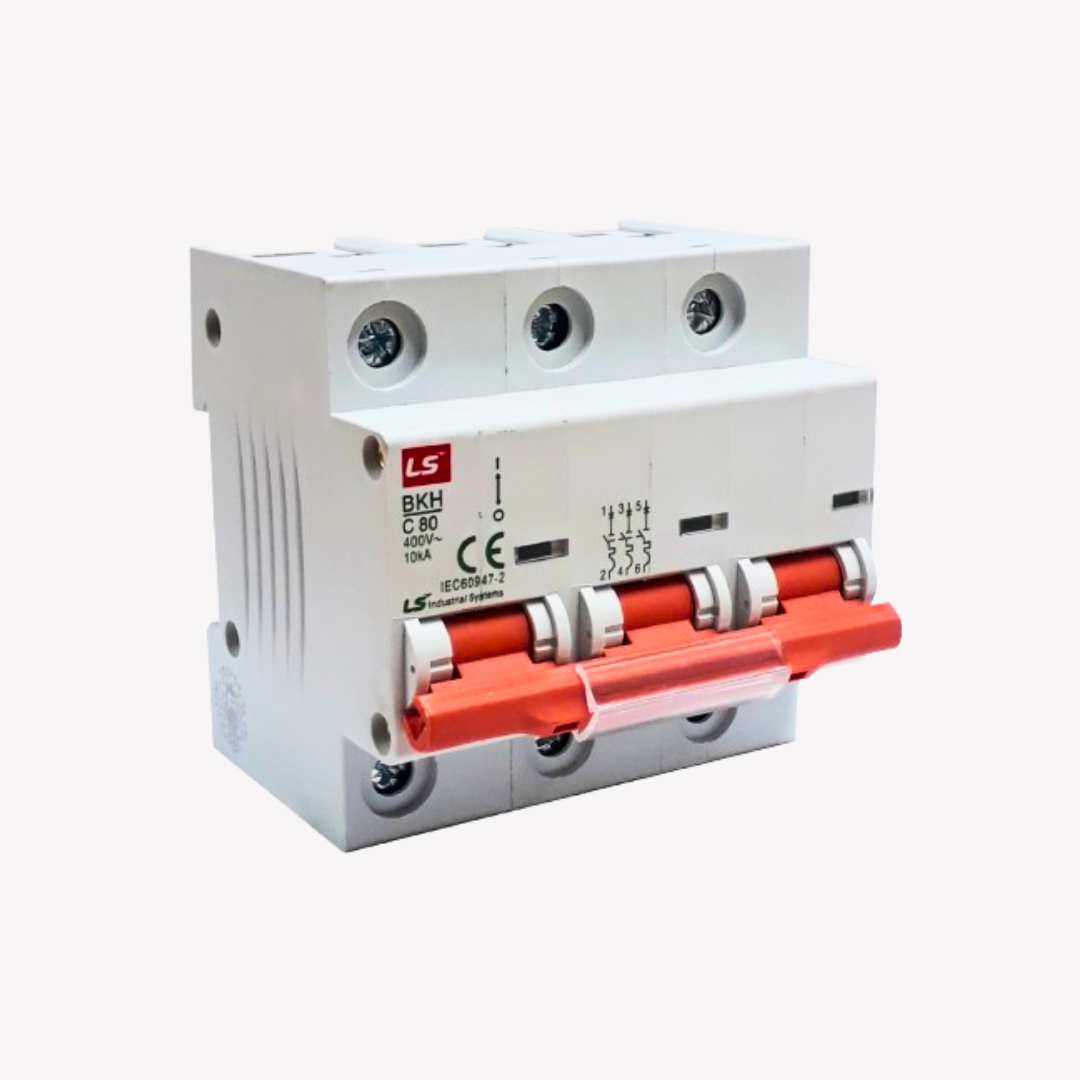 MINI BREAKER 3X80 AMP 10KA LS