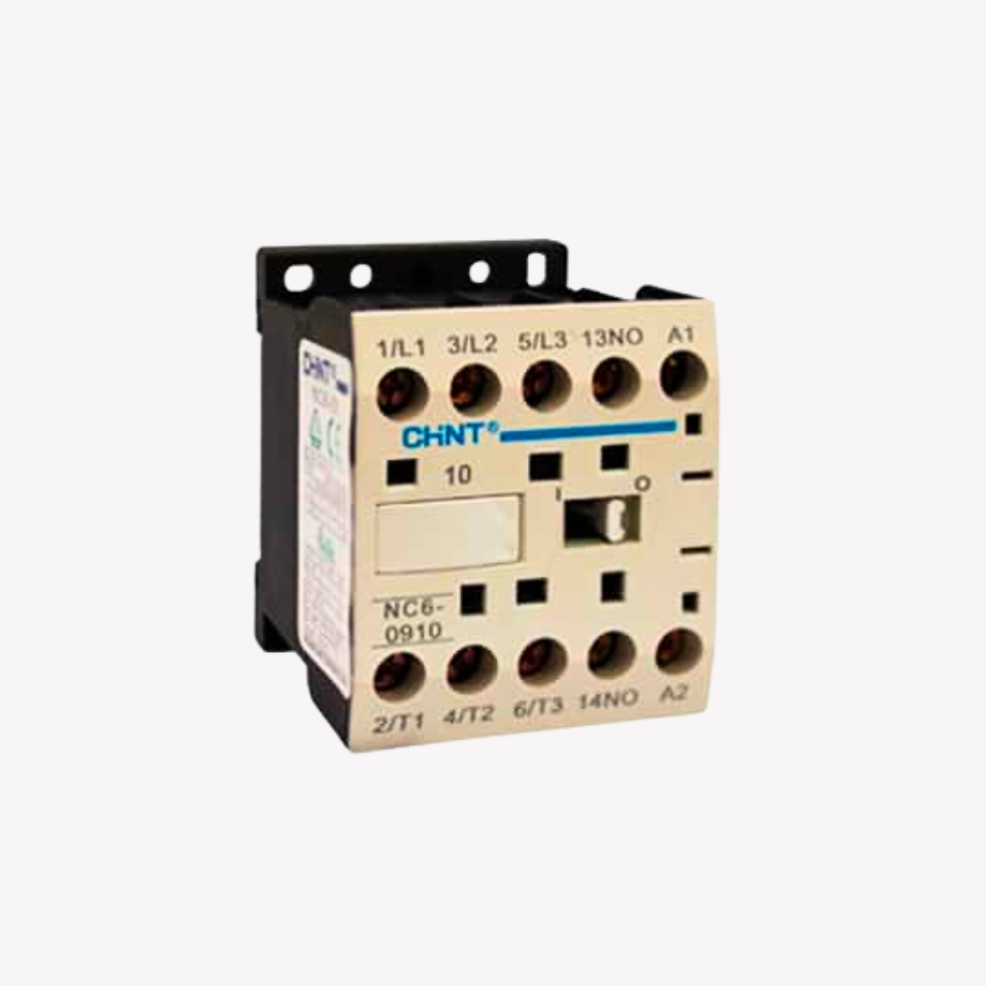 MINI CONTACTOR AUXILIAR DE 9 AMP AC3 110V 2NO+2NC CHINT