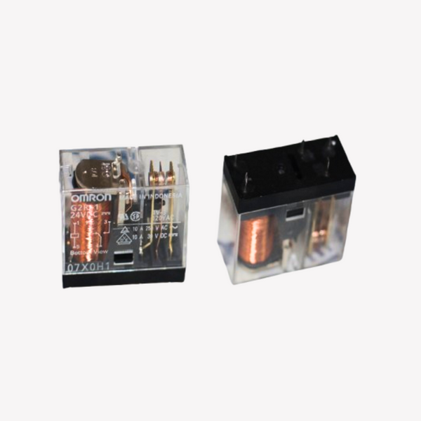 MINI RELEVO DE 5 PINES PATA PLANA 24VDC OMRON