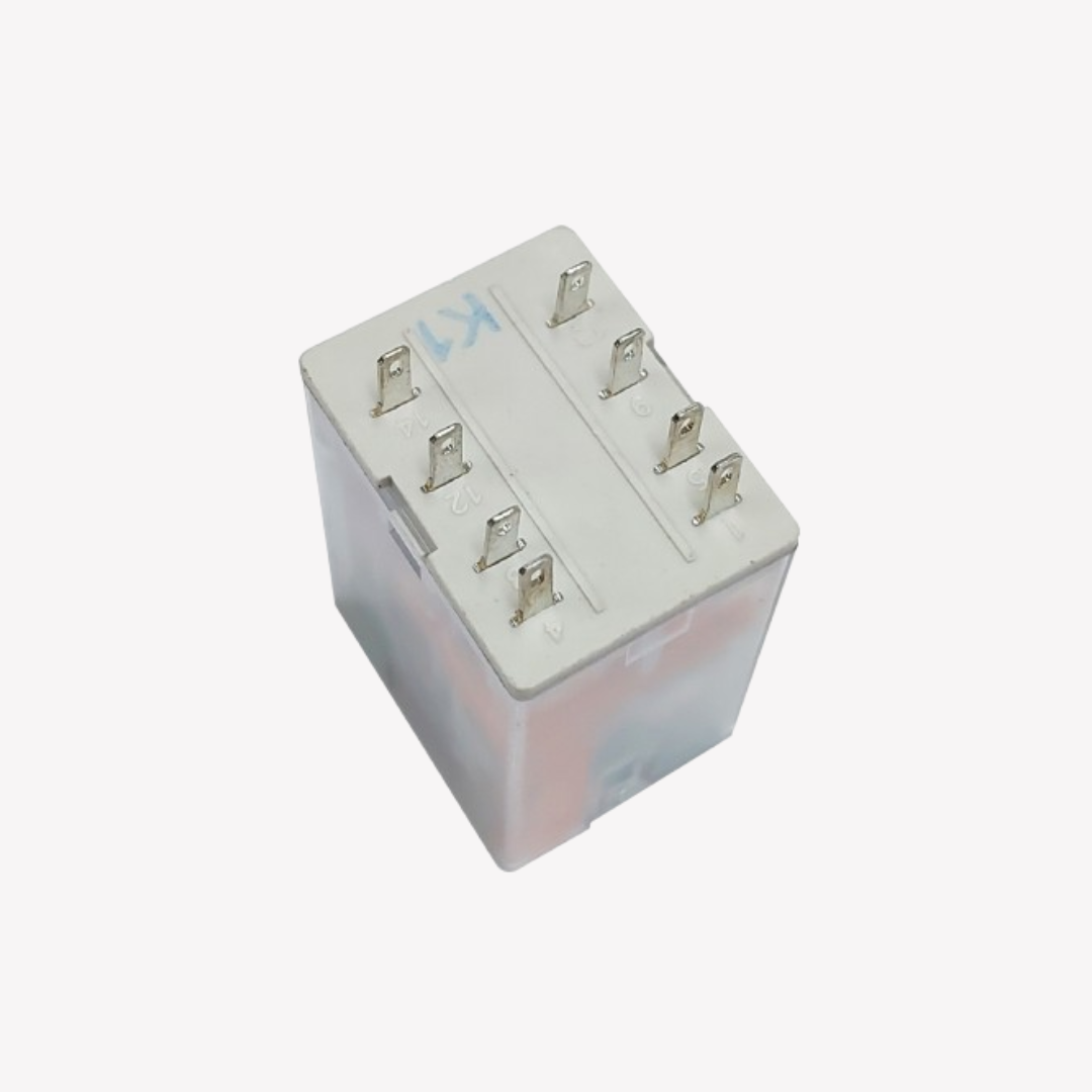 MINI RELEVO DE 8 PINES PATA PLANA 220V AC RELPOL