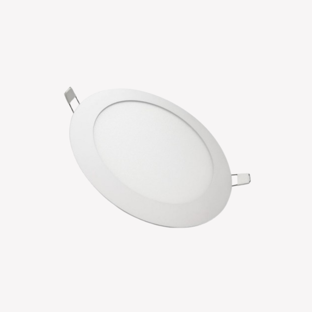 PANEL LED DE 12W INCRUSTAR 6" REDONDO