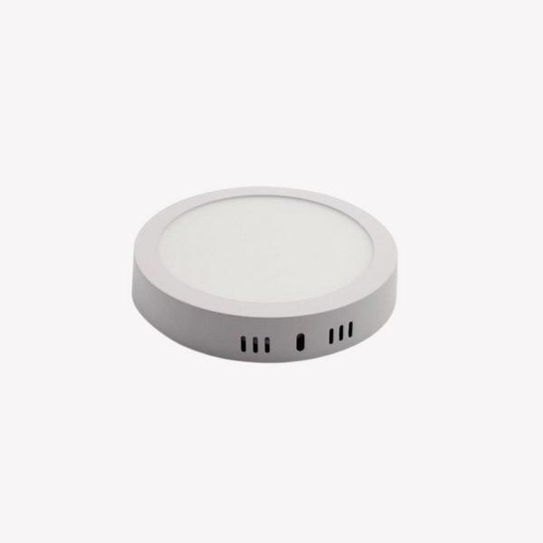 PANEL LED DE 12W SOBRE PONER 6" REDONDO