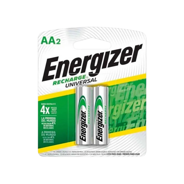 PILA RECARGABLE AA BLISTER X2 ENERGIZER