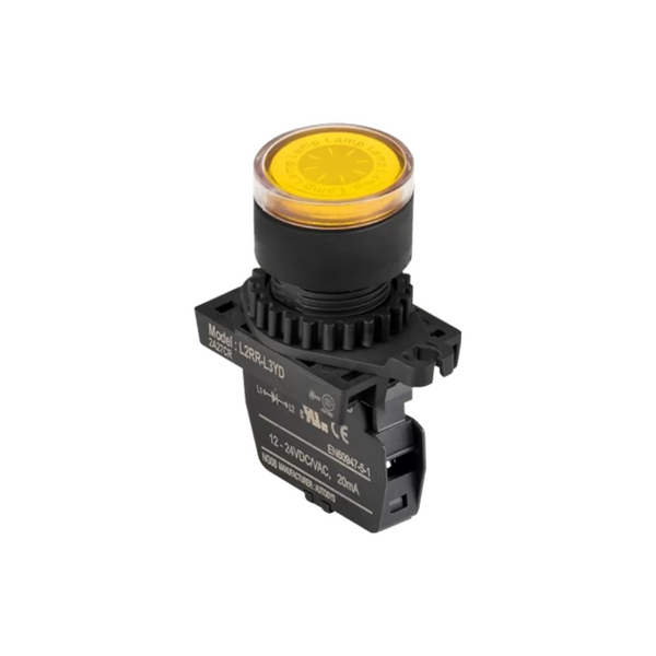 PILOTO LED AMARILLO DE 22mm 110-220V AUTONICS