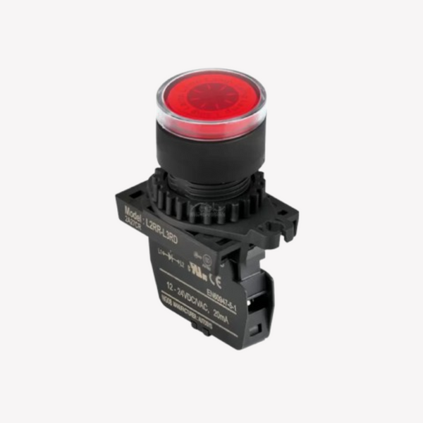 PILOTO LED ROJO DE 22mm 110-220V AUTONICS