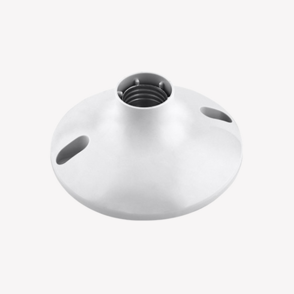 PLAFON ROSETA 150W PLASTICA BLANCA