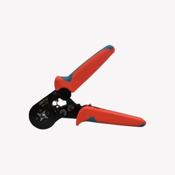 PONCHADORA MANUAL TIPO TRINQUETE TERMINAL PIN  HUECO 4/6 DIENTES 23-10 AWG