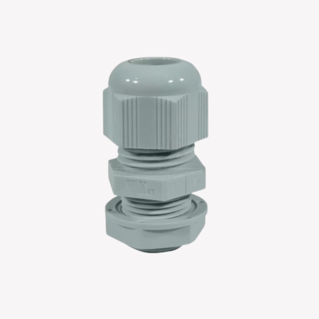 PRENSACABLE 1/2" PG-13.5 NYLON C/TUERCA