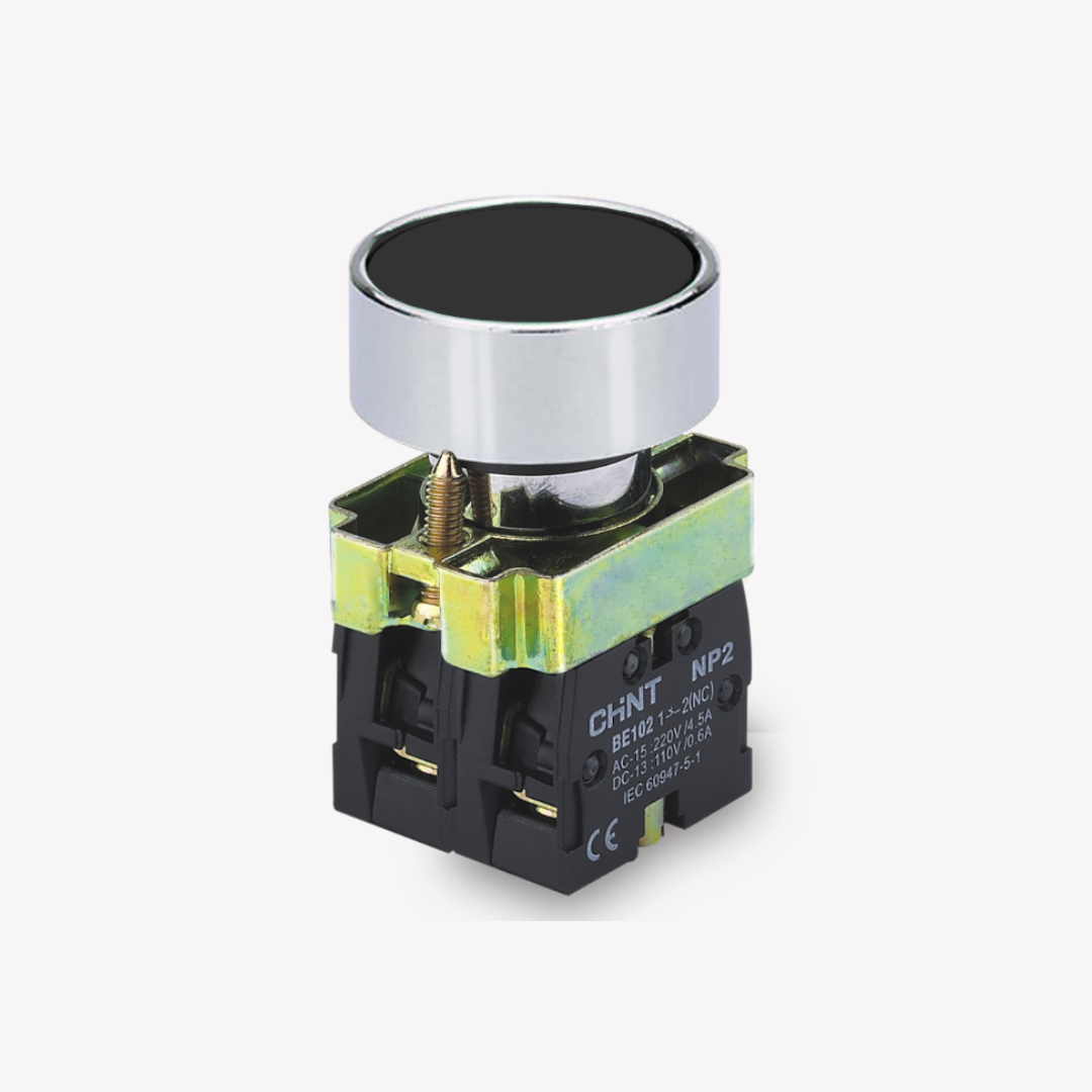 PULSADOR NP2-BA21 NEGRO CHINT