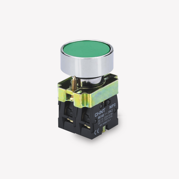 PULSADOR NP2-BA31 VERDE CHINT