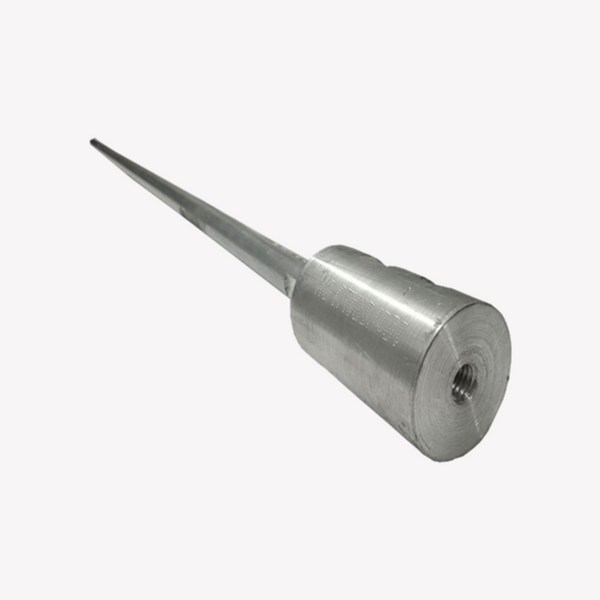 PUNTA FRANKLIN EN ALUMINIO 5/8 X600mm CON ADAPTADOR PARA EMT DE 3/4